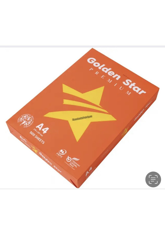Папір для друку GOLDEN STAR A4 80 г/м2, 500 арк./уп.